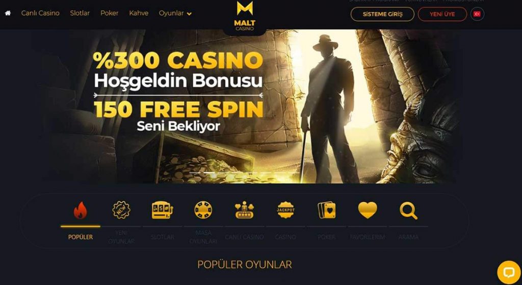 Malt Casino İncelemesi: Malt Casino'da Nerede Oynanır?